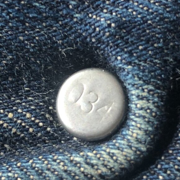 Men’s Vintage Selvedge Levis 505-0217 ,034 button - Picture 10 of 13